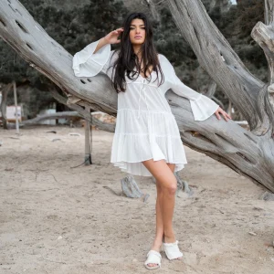 Short Dress Alise Ivory