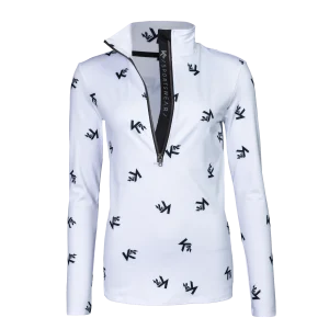 Dames Pully Monogram - Wit