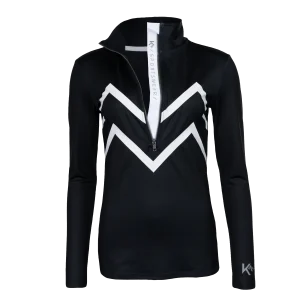 Dames Pully Retro - Zwart