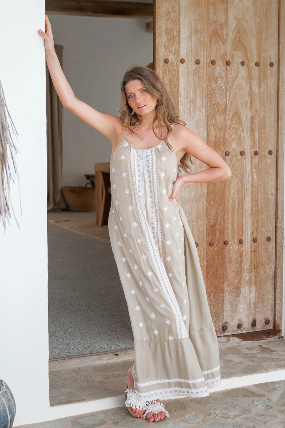 Dress Mina Sand - Afbeelding 2