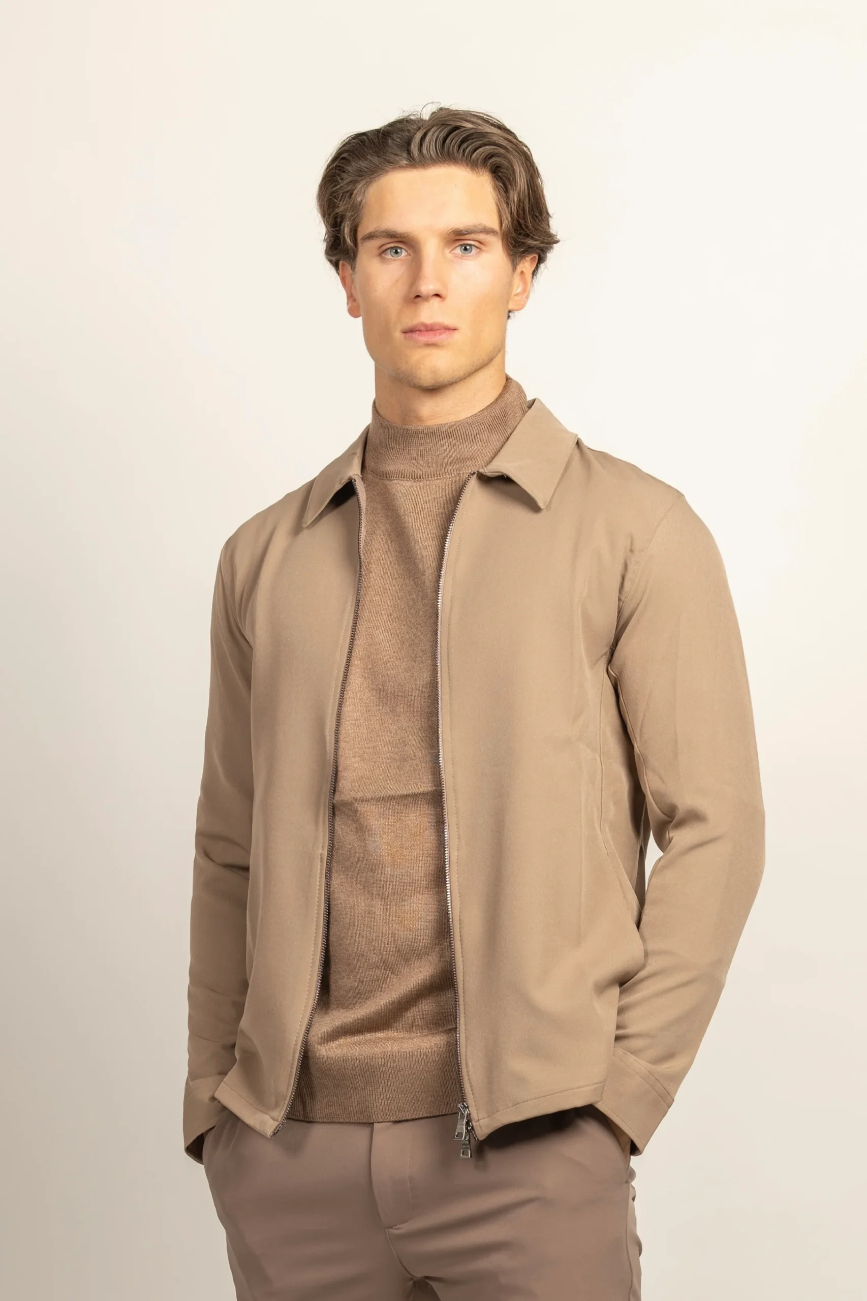 WOOL-BLEND Glans Turtle Neck - Afbeelding 5