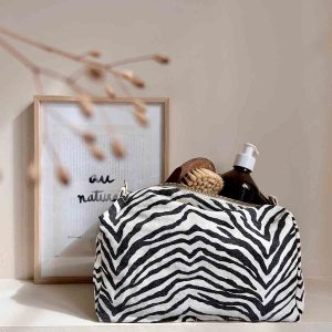 Stijlvolle Vic Toilettas – Zebra Greige
