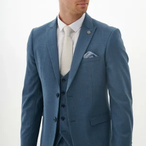 3-delig Heren Kostuum - Marc Darcy Finley Teal