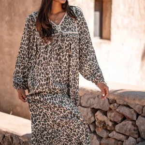 Dress Gina Leopard