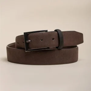 Leren Cavani Riem BT02 Brown Suede