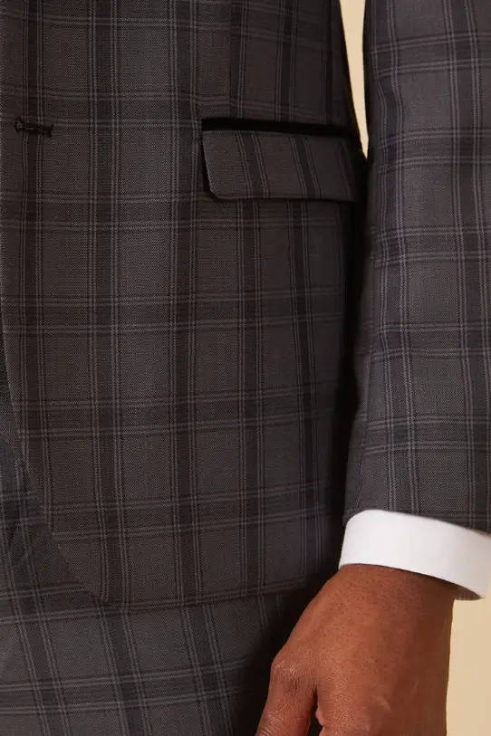 2-delig pak - grijs heren kostuum - Jose Grey suit 2pc - Afbeelding 8