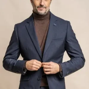 2-delig pak - Navy blauw pak voor Heren - Cavani 2pc Seeba suit