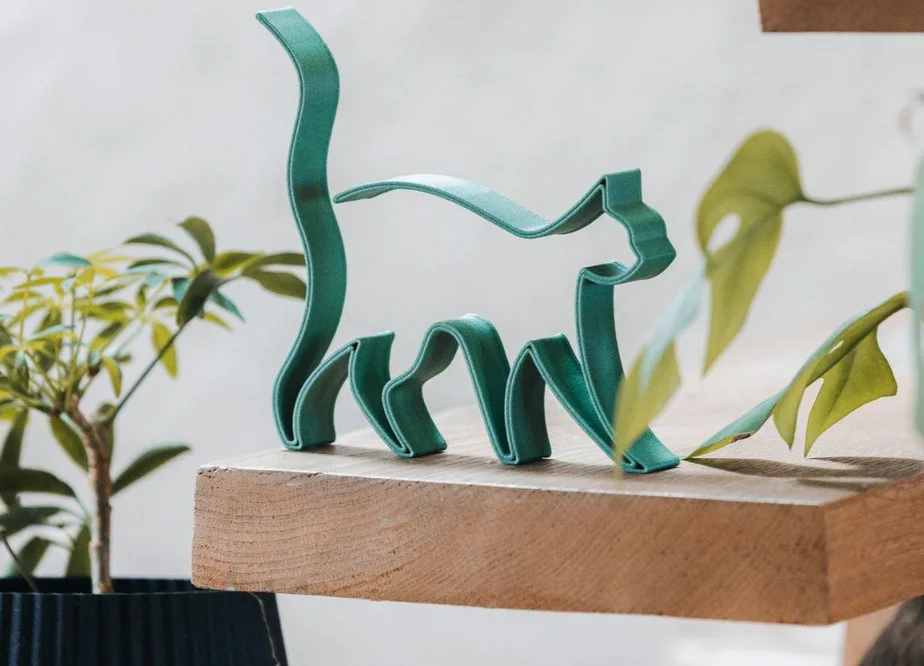 Set van 4 speelse decoratieve katten - Afbeelding 3