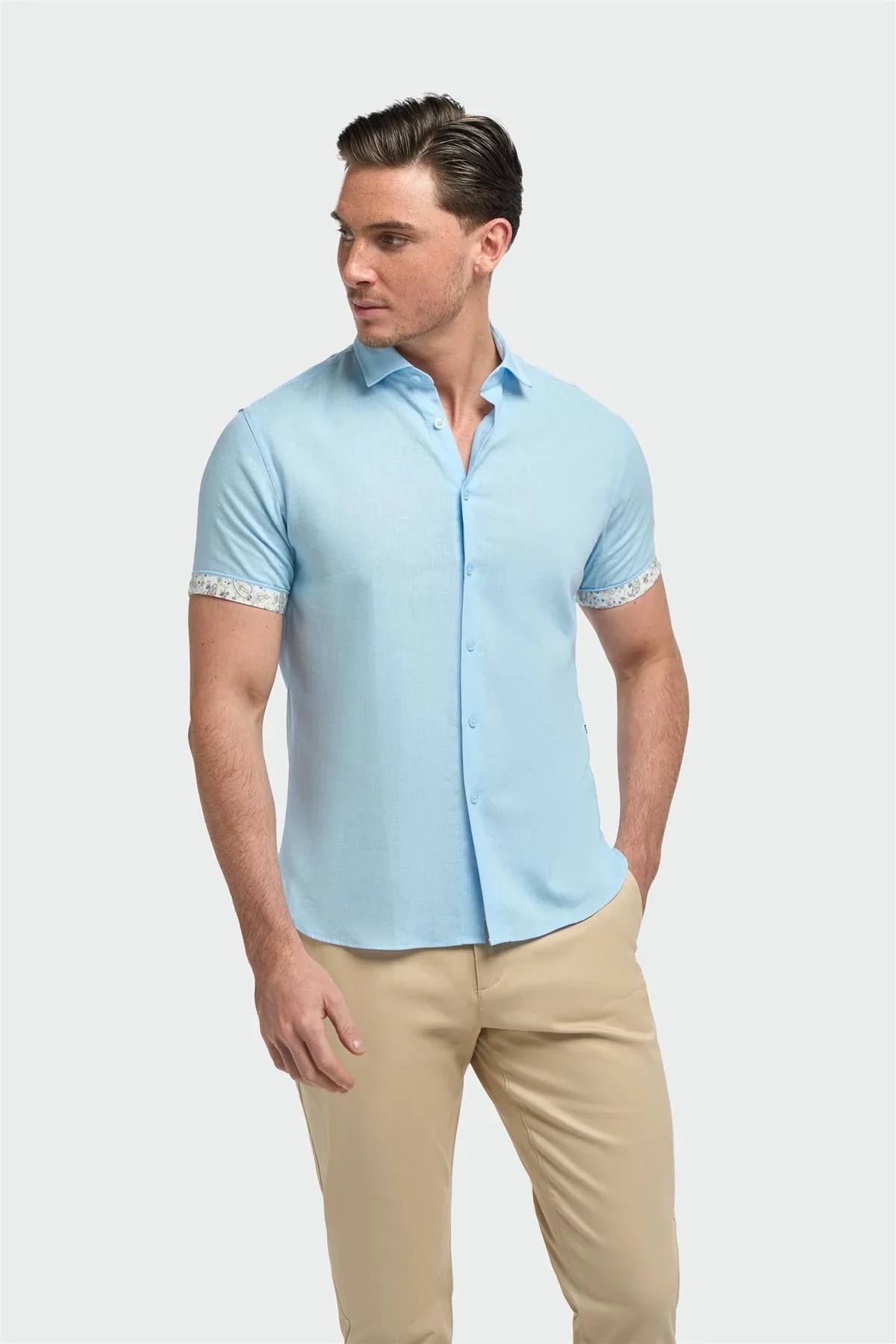 Cavani - Matera Short Sleeve Sky Blue - Afbeelding 2