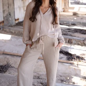 Pantalon Sonrisa Taupe