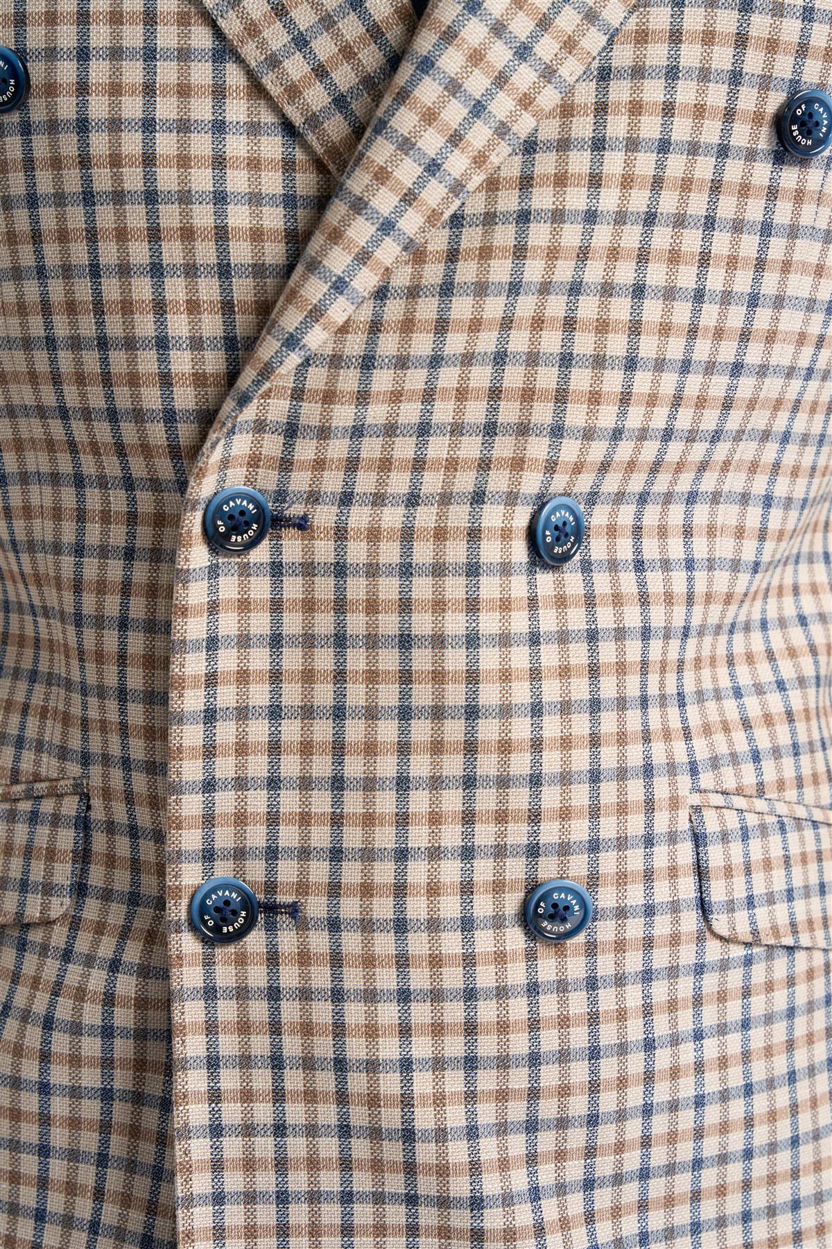 Cavani - Colbert Double Breasted Sergio Beige - Afbeelding 5