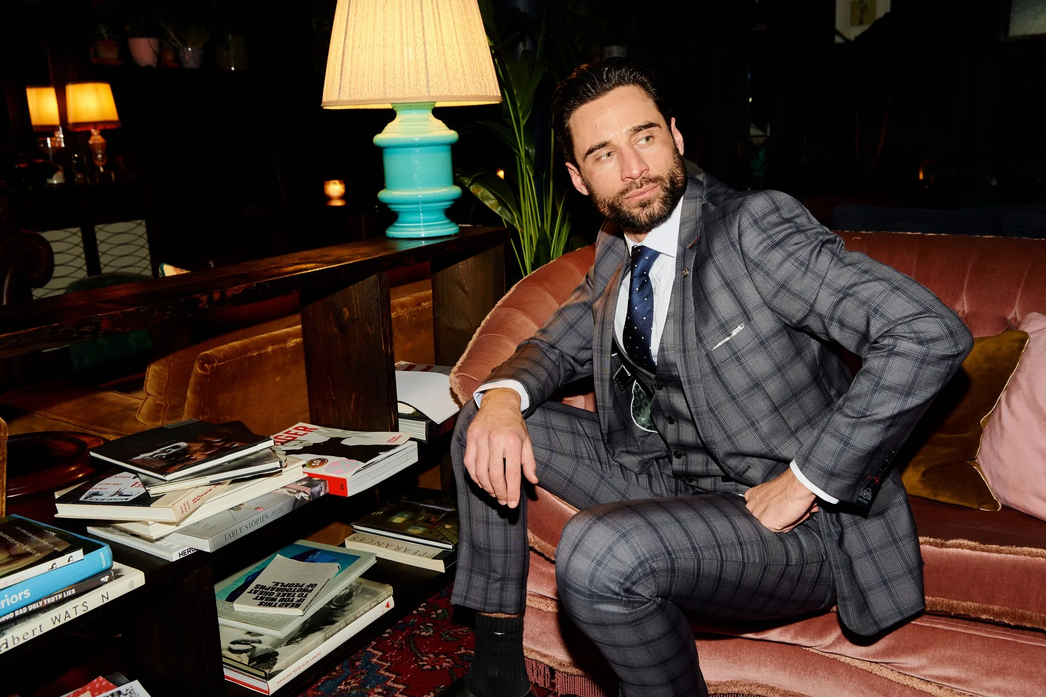 3-delig heren pak Jose Grey - Afbeelding 3