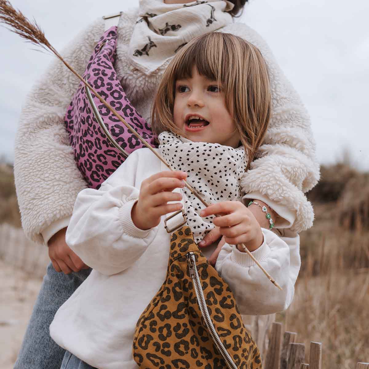 Bananentas Karamel Luipaardprint - TIJDELIJKE ACTIE GRATIS TOILETTAS - Afbeelding 3