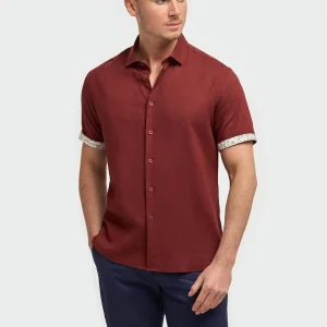 Cavani - Matera Short Sleeve Rust