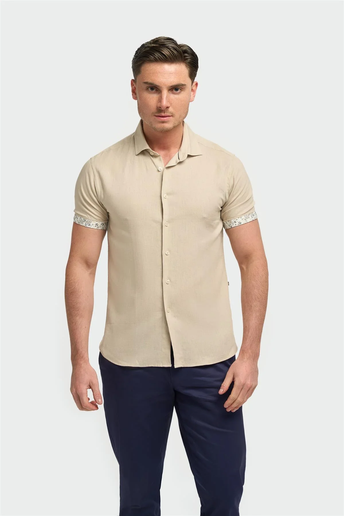 Cavani - Matera Short Sleeve Taupe - Afbeelding 2