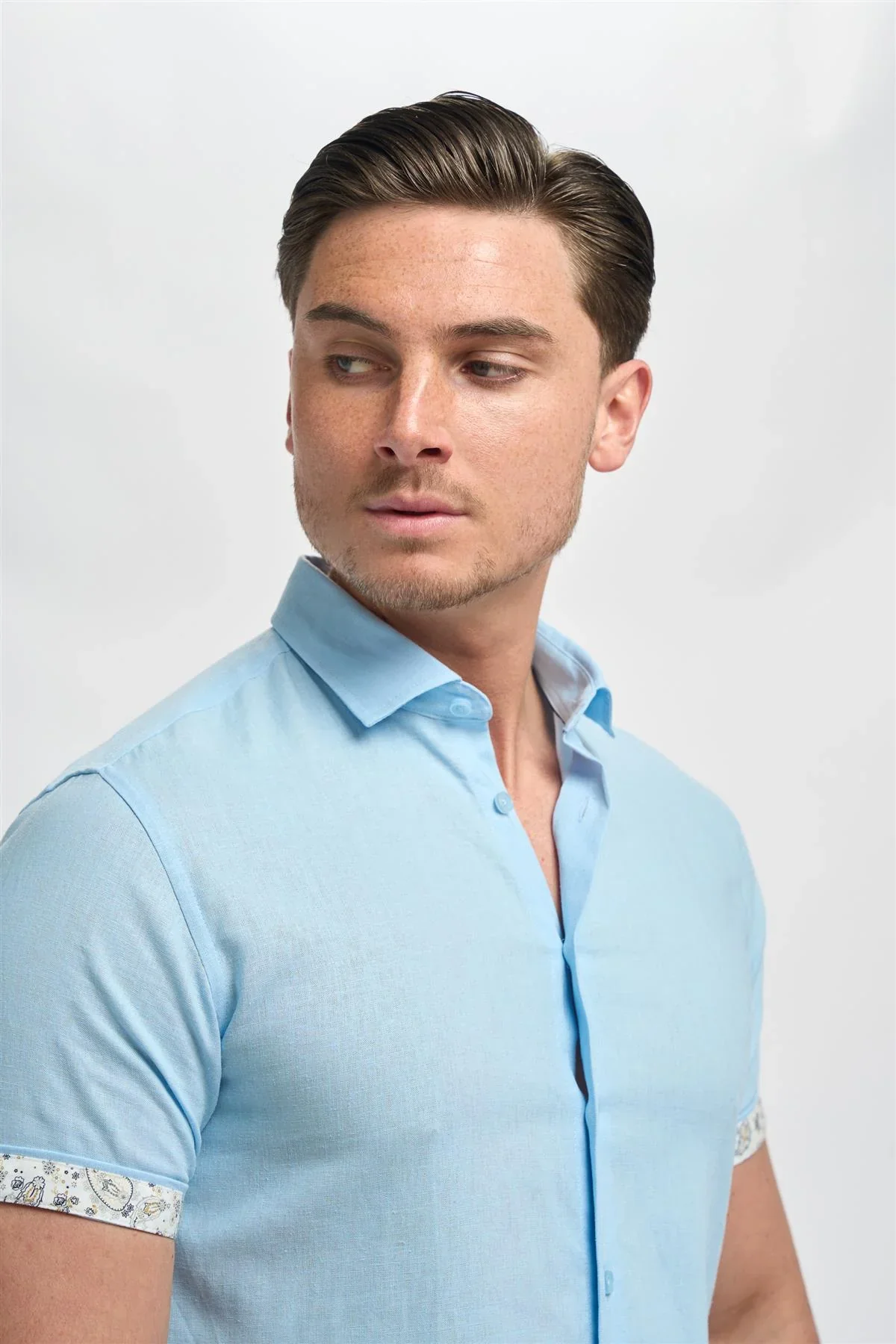 Cavani - Matera Short Sleeve Sky Blue - Afbeelding 5