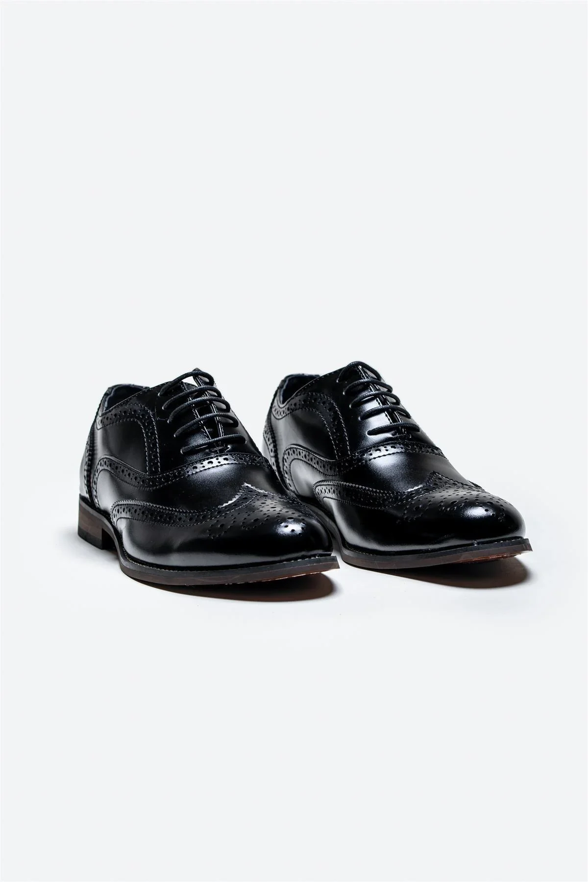 Cavani Clark Schoenen Black - Wingtip Brogue - Afbeelding 3