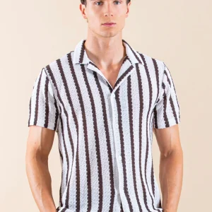 Linnen Beach Overhemd Shortsleeve