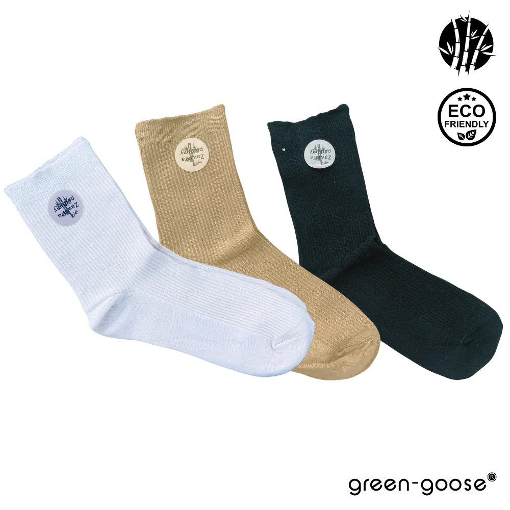 green-goose Bamboe Damessokken - 2 Paar - 95% Bamboe - Herfst - Afbeelding 3