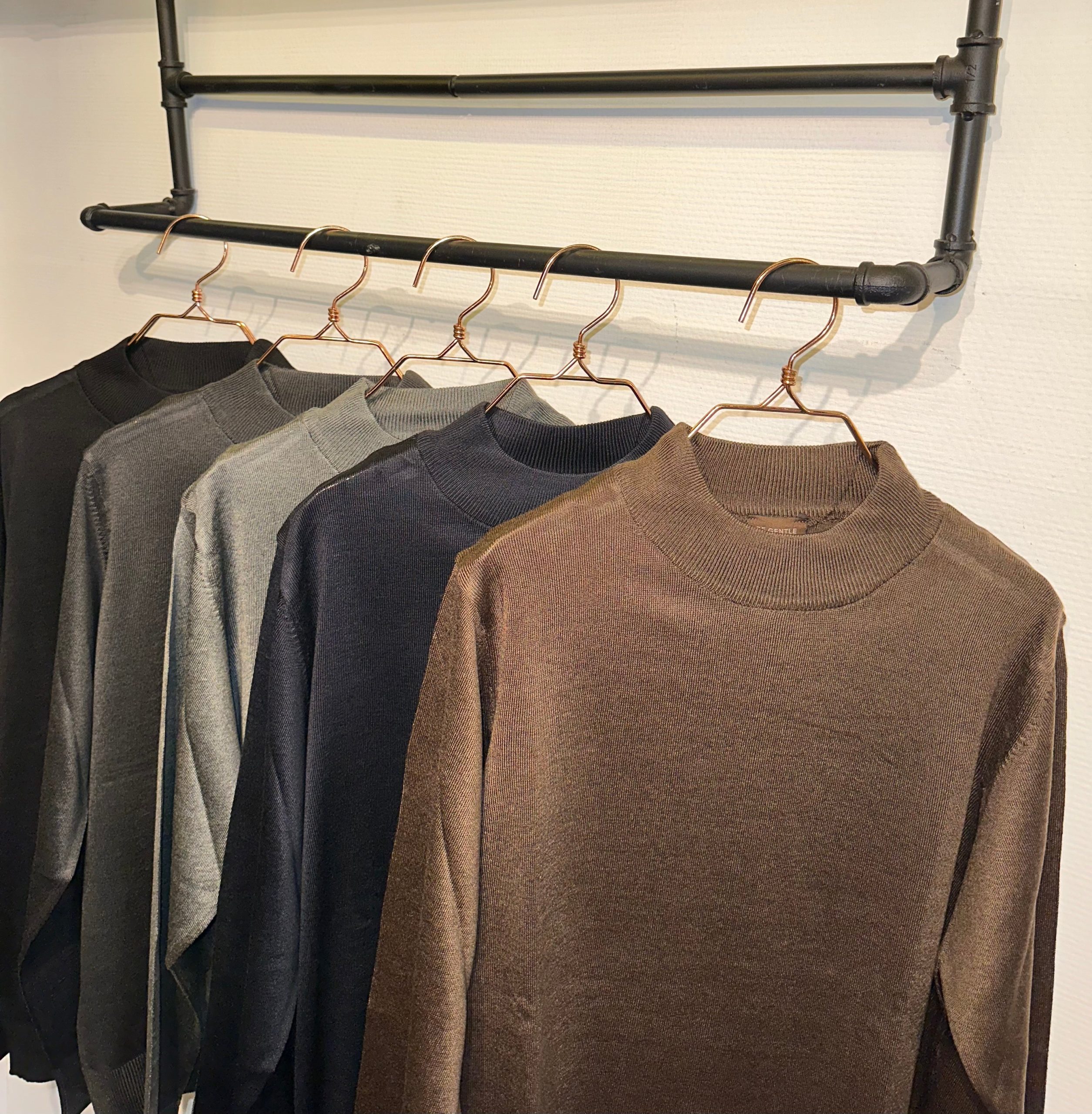 WOOL-BLEND Glans Turtle Neck - Afbeelding 6