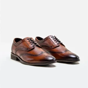 Cavani Orleans Schoenen Tan - Wingtip Brogue