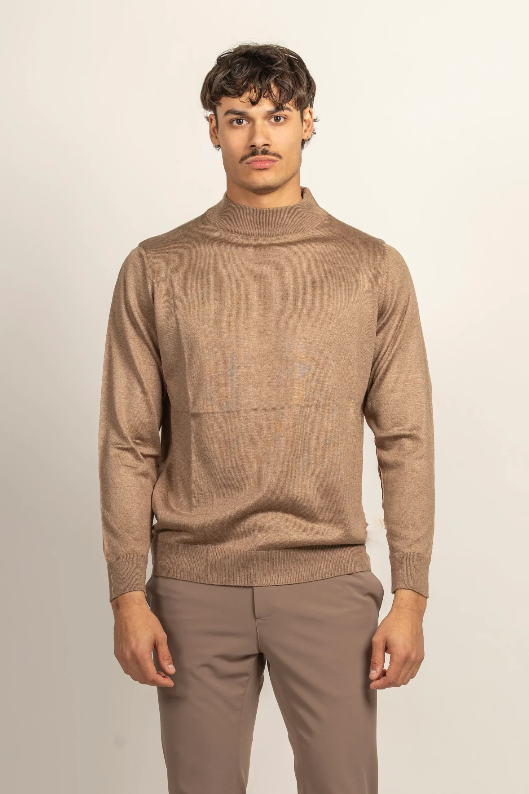 WOOL-BLEND Glans Turtle Neck - Afbeelding 3