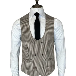 Cavani - Gilet Elwood Houndstooth