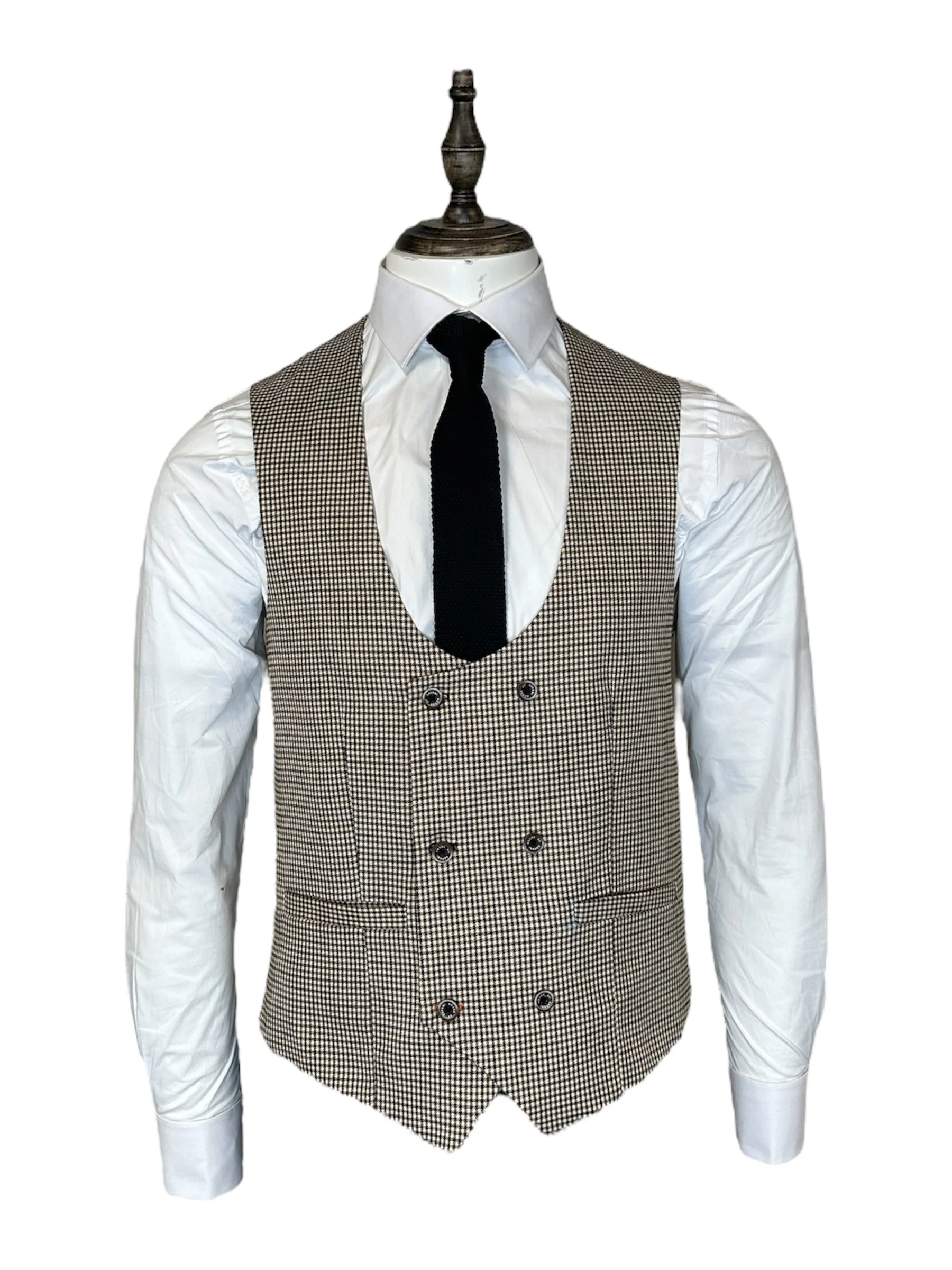 Cavani - Gilet Elwood Houndstooth