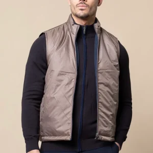 TWEEZIJDIGE PUFFER BODYWARMER