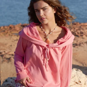 Sweater Hoodie Formentera Pink