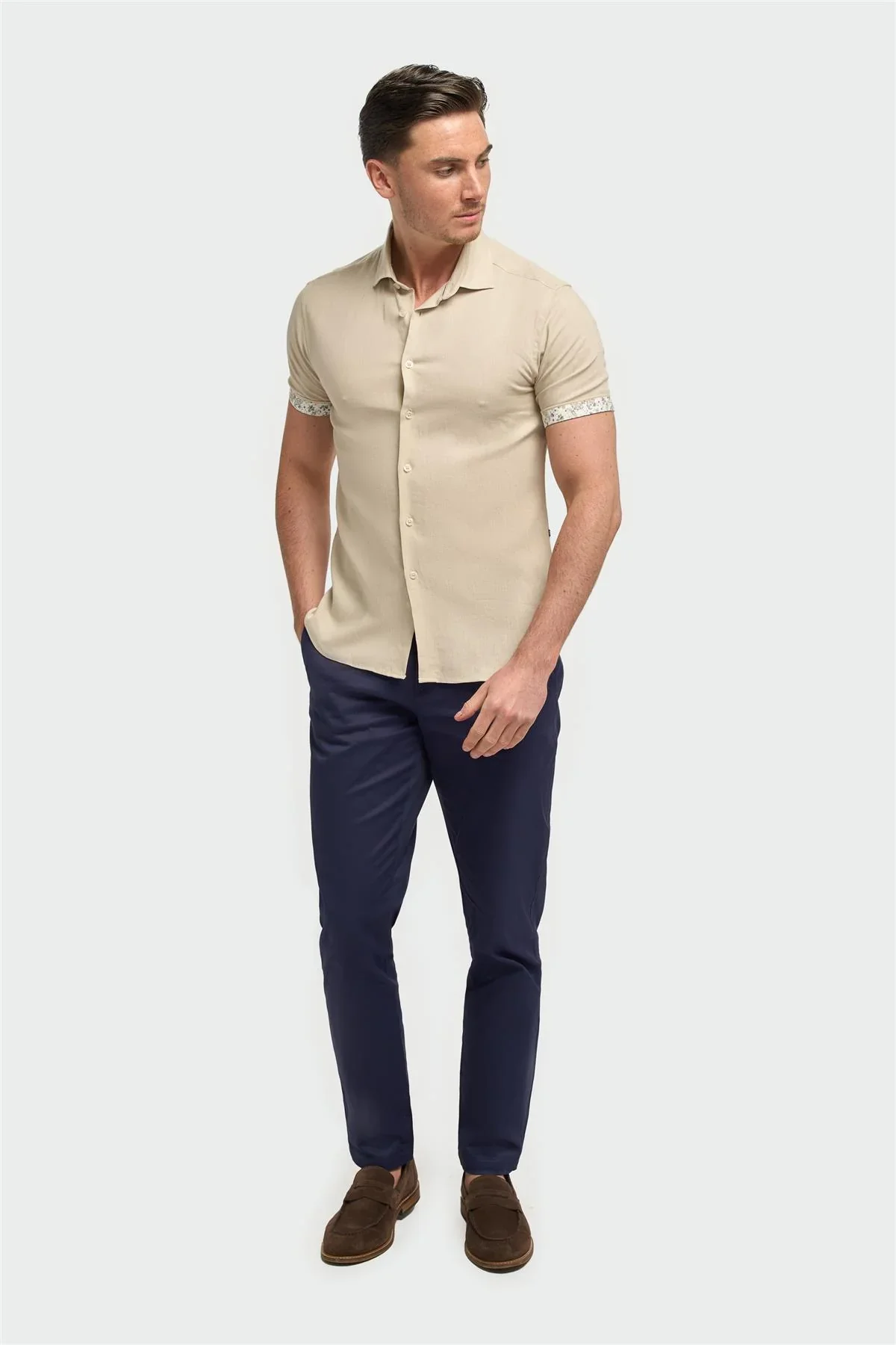 Cavani - Matera Short Sleeve Taupe - Afbeelding 3