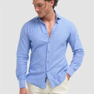 Cavani - Ashley Overhemd Blue Striped