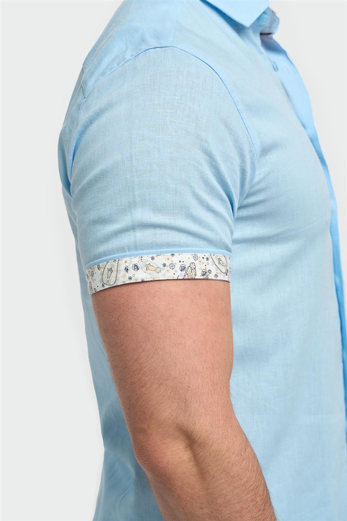 Cavani - Matera Short Sleeve Sky Blue - Afbeelding 6