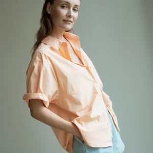 Beau3 blouse | Bright Orange