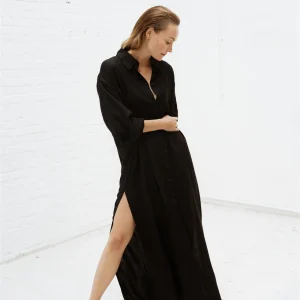 Beer3 long dress | Black