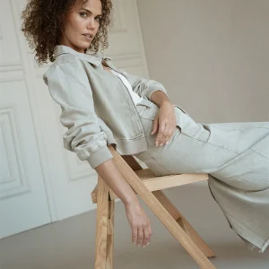 Jona2 Jeans skirt | Green