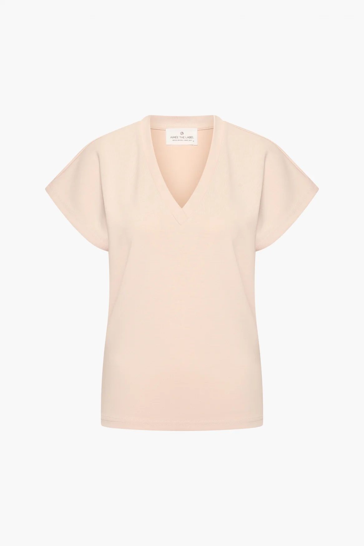 Ingrid T-shirt | Off-white - Afbeelding 2