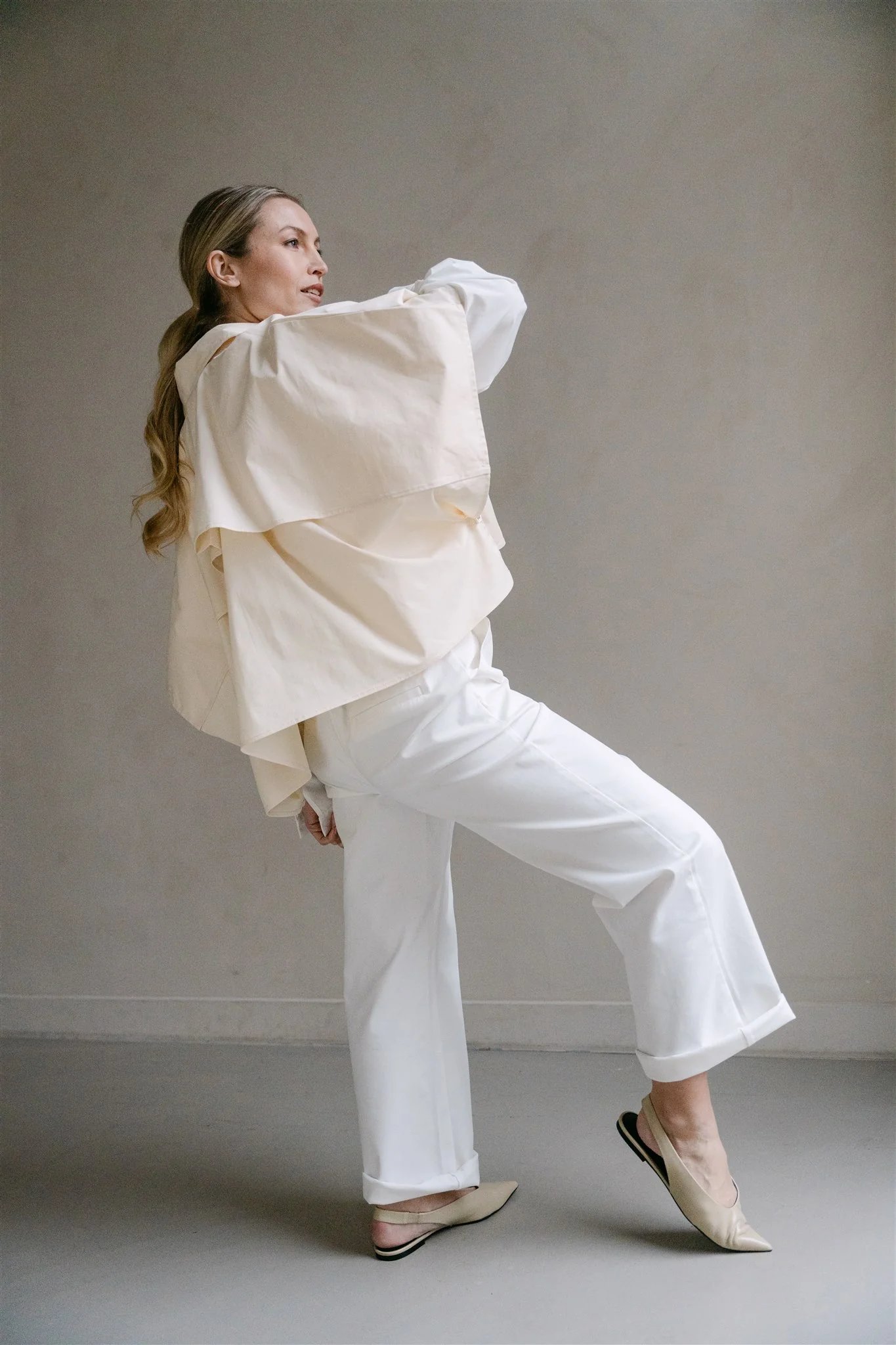 Broek Moos | Aímée the Label | White - Afbeelding 5