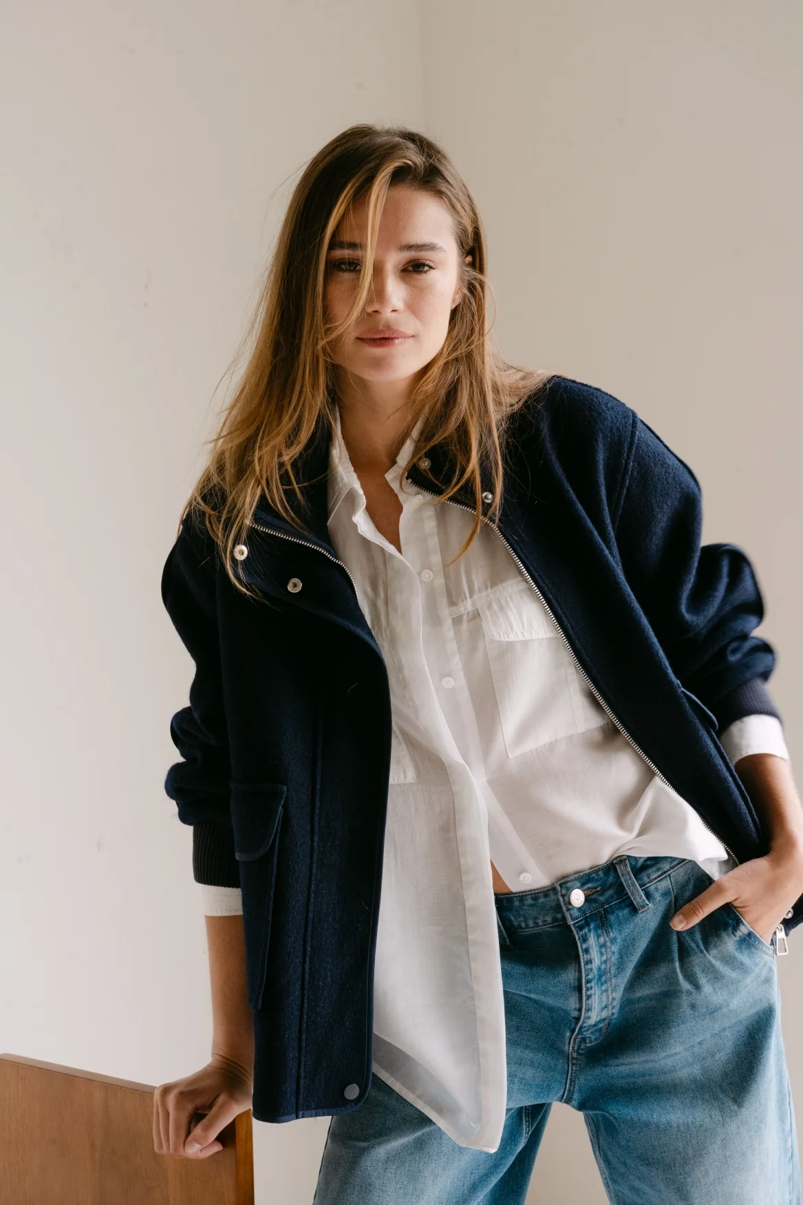 Alijd5A Wintercoat | Marine - Afbeelding 2