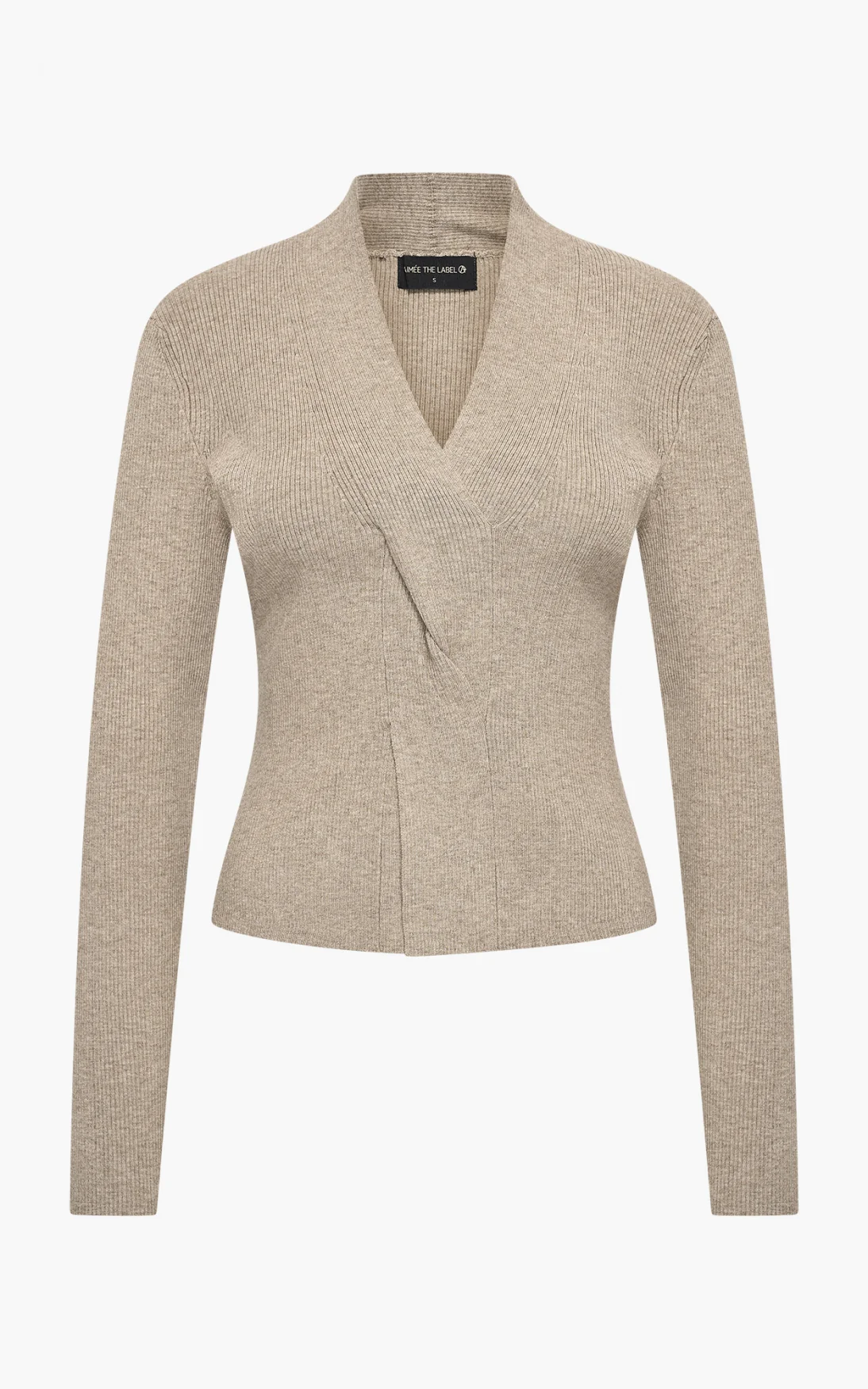 AmaraA5 Sweater | Taupe - Afbeelding 2
