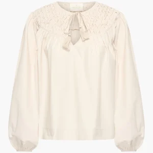 Annemarie3 blouse | Sand
