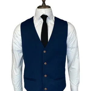 Marc Darcy - Gilet Max Royal Blue