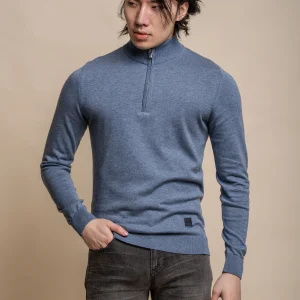 Cavani Avanti Air Force - Pullover Heren met Rits