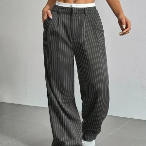 Baggy Broek Dames Grijs
