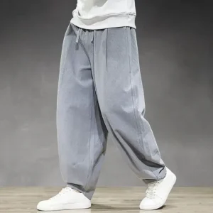 Baggy Broek Heren Grijs