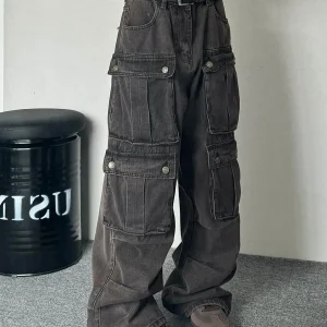 Baggy Cargo Jeans Dames