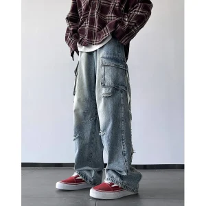 Baggy Jeans Heren Met Zakken