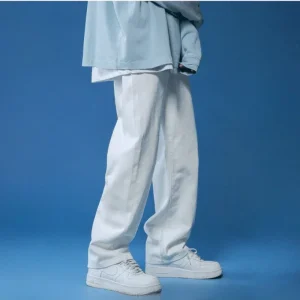 Baggy Jeans Heren Wit