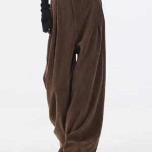 Baggy Corduroy Broek Dames