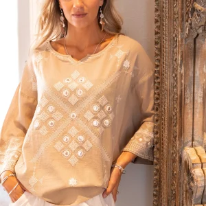 Top Naluna Sundara Light Taupe